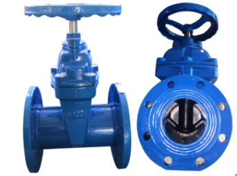 Manufacturers Ductile Iron Resilient Flanged Gate Valve