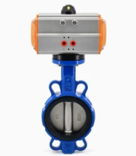 Stainless Steel Pneumatic Actuator Wafer Butterfly Valve